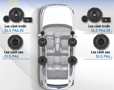 Combo Âm Thanh Ô Tô DLS Performance Giá Rẻ Tại Bình Dương – Nâng Cấp Loa Nghe Hay Vượt Trội