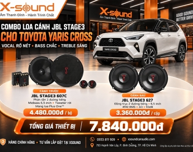 Yaris Cross độ loa gì? 3 cấu hình gọn, giữ zin, dễ nâng cấp