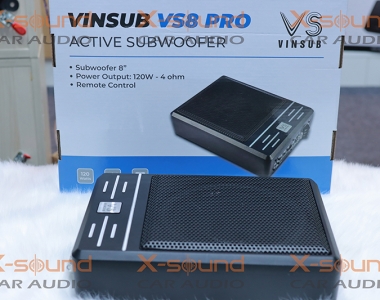 Sub Điện Gầm Ghế VINSUB VS8 PRO – Giải Pháp Nâng Cấp Bass Ô Tô Gọn Gàng, Hiệu Quả Tại Bình Dương TP.HCM