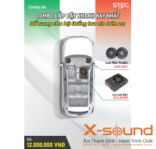 Combo A4 – Loa Mid-Treble STEG SFF1 + Sub Điện DLS ACW10