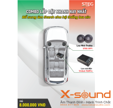Combo Lắp Đặt Nhanh – Bổ sung âm thanh cho hệ thống loa zin