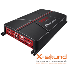 Pioneer GM-A6704 – Amply 4 Kênh Class AB Công Suất 1000W, Âm Thanh Mạnh Mẽ Cho Xe Hơi