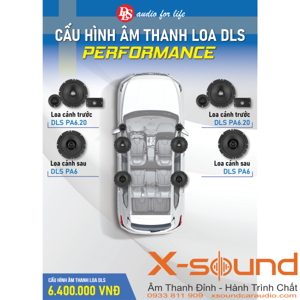 Cấu hình âm thanh loa DLS Performance