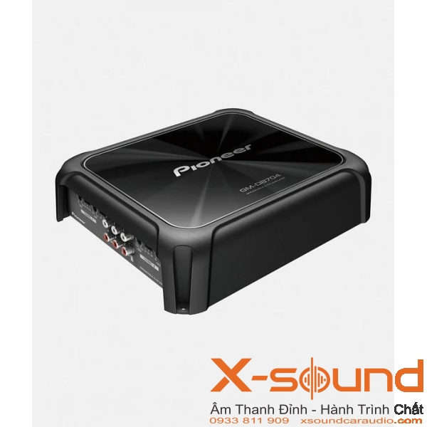 Pioneer GM-D8704 – Amply 4 Kênh Class FD Công Suất 1200W, Âm Thanh Hiệu Suất Cao