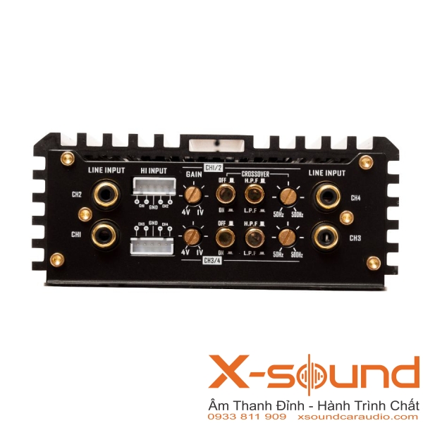 Amply DLS P44 - Sức Mạnh 4 Kênh, Chất Âm Đẳng Cấp Class AB