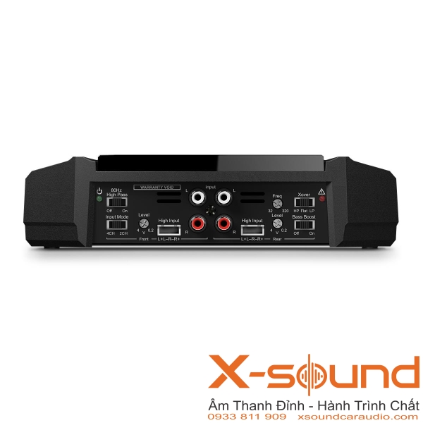 Amply JBL GX-A604 chính hãng – Amply ô tô 4 kênh công suất mạnh | XSound Car Audio Bình Dương TP.HCM