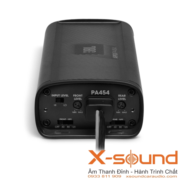 Amply lắp ô tô JBL PA454 – Giải pháp nâng cấp âm thanh xe hơi