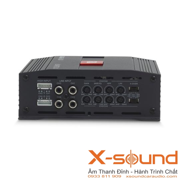 Amply JBL STAGE A6004 chính hãng – Amply ô tô 4 kênh mạnh mẽ | XSound Car Audio Bình Dương TP.HCM