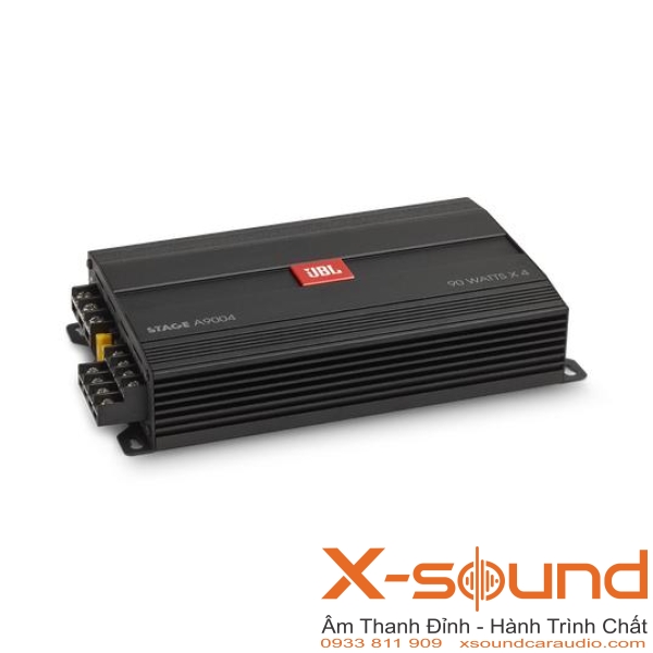 Amply JBL STAGE A9004 chính hãng – Amply ô tô 4 kênh công suất lớn | XSound Car Audio Bình Dương TP.HCM