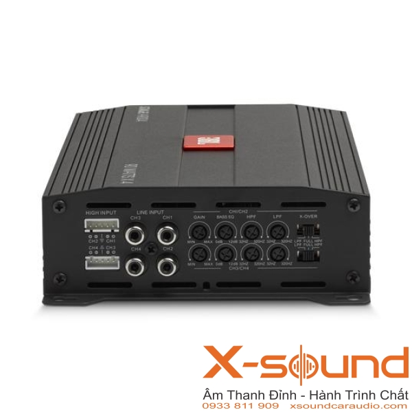 Amply JBL STAGE A9004 chính hãng – Amply ô tô 4 kênh công suất lớn | XSound Car Audio Bình Dương TP.HCM