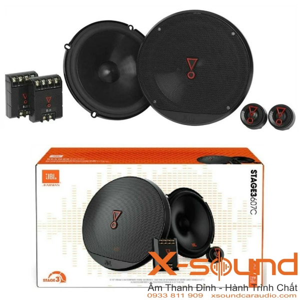Loa lắp ô tô JBL Stage3 607C – Chất âm mạnh mẽ cho xe hơi