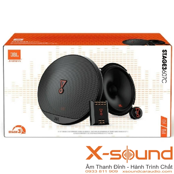 Loa lắp ô tô JBL Stage3 607C – Chất âm mạnh mẽ cho xe hơi
