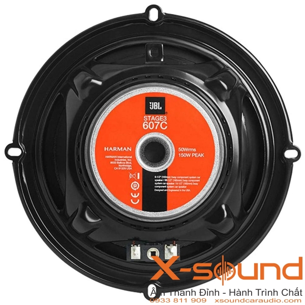 Loa lắp ô tô JBL Stage3 607C – Chất âm mạnh mẽ cho xe hơi