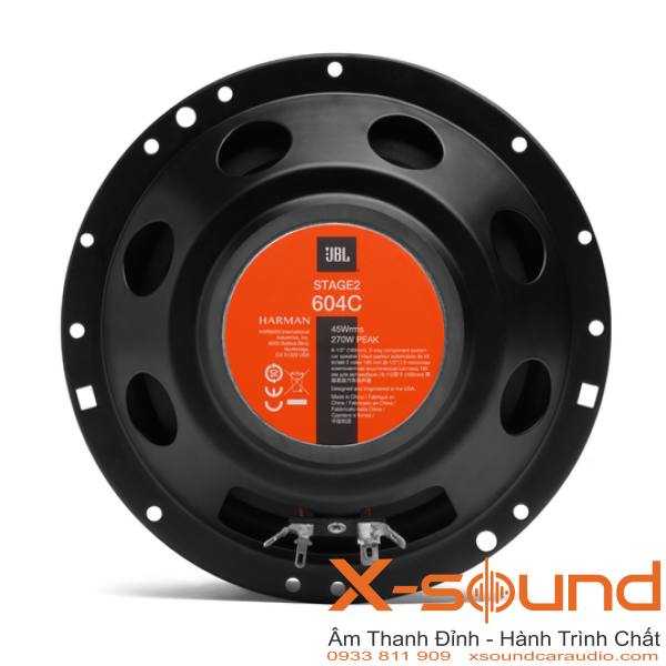 Loa Ô Tô JBL Stage2 604C Chính Hãng – Bộ Loa Component Cho Âm Thanh Mạnh Mẽ