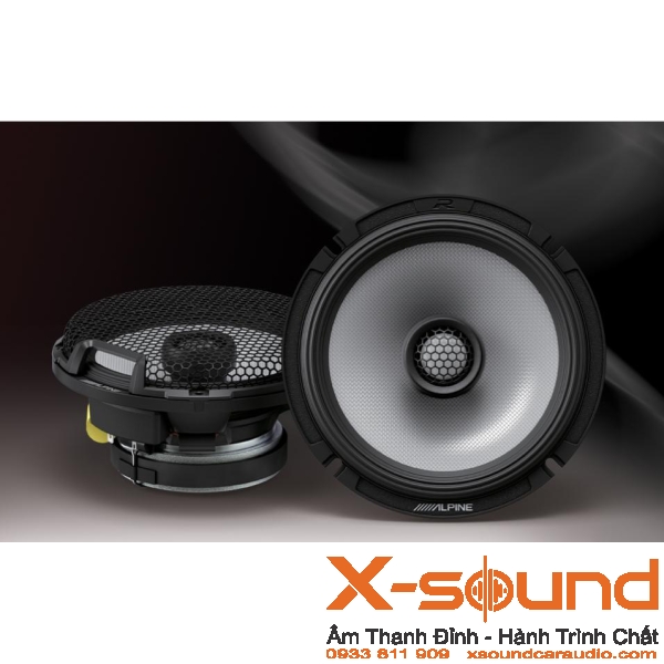 Alpine R2-S65 – Loa Coaxial 2-Way 6.5 Inch Cao Cấp Chuẩn Hi-Res Dành Cho Nâng Cấp Âm Thanh Xe Hơi