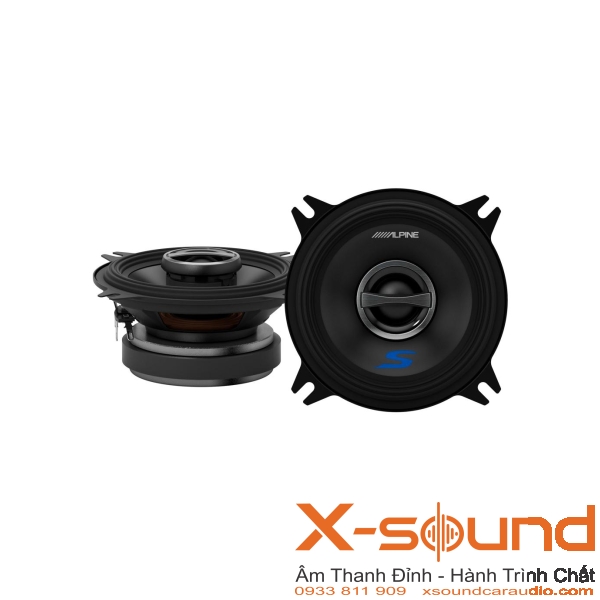 Loa Alpine S-S40 – Loa Đồng Trục 2-Way 4 Inch Cao Cấp, Âm Thanh Sắc Nét Cho Xe Hơi